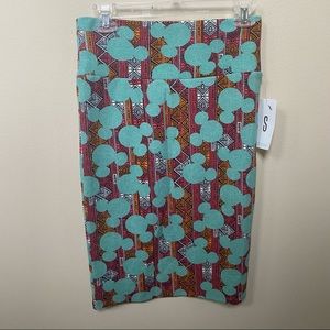 LuLaRoe Disney NWT Cassie Sm Mickey Skirt